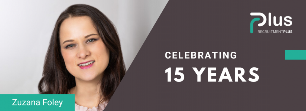 Zuzana Foley Celebrates 15 Years with RecruitmentPlus